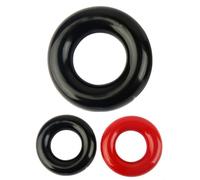 Oniissy Anillos de peso de hierro recubierto de goma para entrenamiento de club, 5 onzas cada uno, compatibles con hierros y cuñas, mejoran la práctica de swing en casa o en el campo