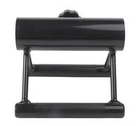 Oniissy Barbell - Accesorio de minas terrestres para entrenamiento de fuerza, mango de fila de hierro con agarre antideslizante y perilla de seguridad, compatible con barra de pesas, color negro