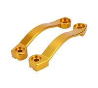 Oniissy Barra de agarre trasera del pasajero para motocicletas eléctricas de cross, para manillar trasero de aleación de aluminio 6061 mecanizado CNC para Surron Ultrabee, negro/dorado/morado (dorado)