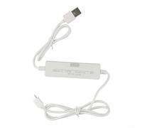 Oniissy Batería de respaldo UPS 5V Fuente de alimentación ininterrumpida para cámaras de seguridad con conmutación automática y carga rápida en diseño ABS compacto (1200 mAh)