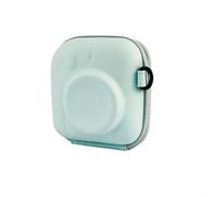 Oniissy Bolsa de almacenamiento de cámara EVA de larga duración con correa para Instax para Mini Series Hard Shell (verde)