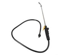 Oniissy Boquilla ajustable para rociador de jardín, con mango de gatillo de bloqueo, barra de extensión de acero inoxidable, para limpieza de riego de 48 cm, 72 cm