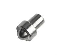 Oniissy Cabeza de hongo de metal de repuesto para carrete de cebo BASS RISE compatible con Five Star Sound Spring Silver, 1 pieza (una cabeza de hongo)