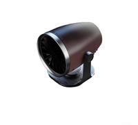 Oniissy Calentador de coche, calentador portátil de coche de 12 V/24 V, descongelador para parabrisas de coche, calefacción y refrigeración 2 en 1, descongelación, descongelación, rotación de 360