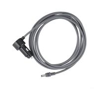 Oniissy Cargador de coche con pantalla digital para vehículos de 12 V-24 V, monitor voltímetro de carga rápida PD y control de calidad, para Starlink Mini, seguridad de sobreprotección (300 cm)