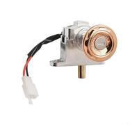 Oniissy Cerradura eléctrica para bicicleta con llave, interruptor de bicicleta E-For de 2 pines para scooter eléctrico y triciclo, bloqueo de alimentación de repuesto compatible con sistema de 2