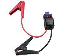 Oniissy Clip de cable de salto portátil para arrancador de salto para clips de batería inteligentes, cable de arranque de repuesto para clip de conexión de batería de coche (LED para clip inteligente)