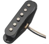 Oniissy Colección de pastillas Alnico 2 SSS para guitarras eléctricas ST con medio RWRP - Para un comportamiento auténtico de una sola bobina - Classic Rock Blues - Pastilla negra de 84 mm (50 mm-2)