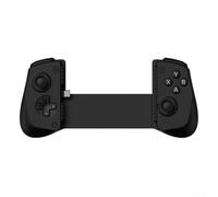 Oniissy Controlador de juego extensible para Android para dispositivos iOS, compacto de 21 x 9,3 x 5,4 cm con material ABS para un agarre cómodo, para múltiples plataformas móviles (negro)