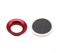 Oniissy Copa de filtro de aire de carburador de aleación de aluminio para carburadores PWK32 de 34 mm y PE28 de 30 mm, compatible con sistemas de combustible de motocicleta, 55 mm (55 mm, rojo)