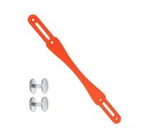 Oniissy Correa de mano de silicona para JBL para altavoces XTREME 5, 4, 3, 2, mango de agarre portátil, correa de muñeca de goma suave para viajes al aire libre, uso doméstico, negro (naranja)