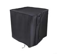 Oniissy Cubierta para estufa de exterior para quemador individual de gas, cubierta protectora impermeable y resistente al polvo, hecha de tela Oxford 210D con revestimiento de poliuretano, cordón y