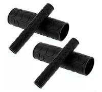 Oniissy Empuñaduras de manillar de motocicleta para bicicleta eléctrica, 2 pares de fundas de silicona para mango de freno de 106 mm de longitud, agarre antideslizante TPR suave con diámetro interior