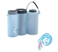 Oniissy Estuche de almacenamiento para Shark ChillPill FA022 Series, bolsa organizadora de ventilador de refrigeración desmontable, portátil e impermeable, funda de transporte de viaje, 9,2 x 14,3 x