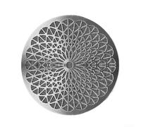 Oniissy Filtro de café de acero inoxidable, red de distribución de agua secundaria para extracción uniforme, tamaños de 51 mm y 58 mm, compatibles con varios métodos de preparación (51 mm)