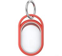 Oniissy Funda protectora para Xiaomi Tag, Cubiertas de cuerpo completo 2 en 1 con diseño impermeable, piel delgada a prueba de golpes para rastreadores, chaqueta precisa resistente al polvo (rojo)