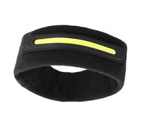 Oniissy Gorro que absorbe el sudor con luz para la cabeza para correr, diadema deportiva ligera y transpirable con 3 modos de luz LED, sombrero de algodón para correr al aire libre (negro)