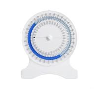 Oniissy Inclinómetro físico para medición de rango de movimiento, herramienta de medición de línea de base para terapia física, probador muscular manual a prueba de fugas, para ABS y PMMA duradero