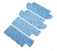 Oniissy Juego de 2 almohadillas de limpieza reutilizables, paños de microfibra de repuesto, compatibles con Hobot Legee 667 668 669 Robot limpiador de pisos