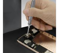 Oniissy Juego de destornilladores con punta magnética para reparación electrónica - Compatible con, tabletas y dispositivos pequeños, tipo Y 0.6, cruz 1.5, 5 puntos 0.8, hexagonal (D)