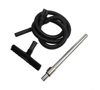 Oniissy Juego de manguera de cabezal de succión para cepillo de suelo, para Kärcher MV2 para MV3 WD2 WD3 NT18 NT20 NT30, con tubo de acero inoxidable de extensión de 2,5 m de vacío kit de herramientas