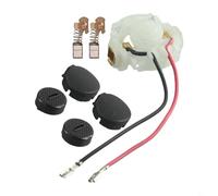 Oniissy Juego de soportes de escobillas de carbono compatible con Makita CB430 BGA450 BGA452 DGA452 BGD800 BGD801 BJS101 BJS160 BJS161 GA400, incluye 2 cubiertas, 2 tapas de carbono, 2 cubiertas de