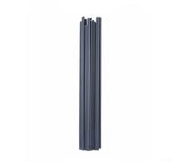 Oniissy Juego de varillas de soldadura de plástico PP, 100 piezas de 25 cm de longitud, kit de reparación mixto negro y blanco para muebles de parachoques, proyectos de bricolaje, restauración, equipo