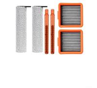 Oniissy Kit de accesorios | Para Uwant D5 D5 Pro D100 D100 Pro A60 V8 V10 D500 D600 | 2 cepillos de rodillo 2 filtros HEPA almohadillas neutralizantes | Piezas de limpieza eficientes