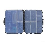 Oniissy Kit de aparejos de pesca de carpas de 300 piezas con ganchos, clips giratorios y aparejos terminales para pesca de lubina, trucha, chub, roca, compatible con diversas necesidades de pesca