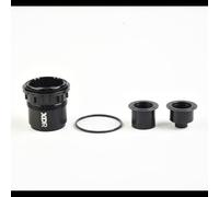 Oniissy Kit de conversión de buje 240/350 con cuerpo XD/XDR Freehub para transmisiones de 12 velocidades, diseño ligero de aleación de aluminio compatible con eje pasante de 12 x 142/148 mm