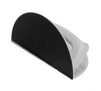 Oniissy Lijadora de esquina semicircular para paneles de yeso, incluye 10 hojas de papel de lija para una molienda angular precisa y un acabado suave de pared en espacios reducidos para bricolaje