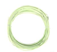 Oniissy Línea de pesca con mosca flotante WF4-WF8 30 m, montaje frontal, sin conector para pesca completa con revestimiento de PVC y núcleo (verde hierba claro 4#)