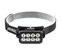 Oniissy Linterna frontal LED con sensor de movimiento recargable tipo C impermeable con 5 modos de iluminación para correr, camping, senderismo, escalada de montaña, construcción, reparación
