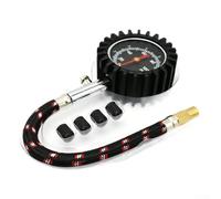 Oniissy Medidor hidráulico de presión de neumáticos con marco de metal, boquilla de cobre, cubierta de goma y válvula de aire central para un control y ajuste eficientes de la presión de los