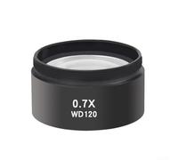 Oniissy Microscopio estéreo trinocular 0.5X 0.7X lente de objetivo auxiliar con diámetro de montaje de 48 mm para microscopios binoculares (0.7X)