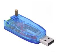 Oniissy Módulo regulador de placa convertidor de entrada USB CC a CC con pantalla LCD, salida de voltaje ajustable de 1 a 24 V, potencia máxima de 3 W para electricidad industrial y comercial