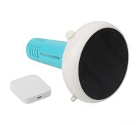 Oniissy Monitor solar WiFi de calidad del agua para piscina con pH ORP y probador de salinidad, sensor inalámbrico impermeable IP67, datos reales a través de 2.4 GHz, compatible con