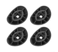 Oniissy Paquete de 4 bases de extremo de patas para piscinas Coleman, base de repuesto para piscinas redondas sobre el suelo de 16 x 48, 18 x 48, 20 x 48, 24 x 52 pulgadas