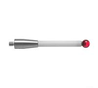 Oniissy Para lápiz capacitivo roscado CMM con punta de bola de rubí y extensión de vástago de cerámica, rosca M4 para accesorio de sonda CMM para máquinas de medición coordinadas, resistente al