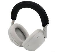Oniissy Para SONY WH-1000XM6 Funda de malla para diadema de malla transpirable Almohadilla de cojín de repuesto con diseño de cremallera para mayor comodidad, negro y gris (negro)