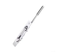 Oniissy Pestillo oculto de acero inoxidable con perno grueso y base reforzada para mayor seguridad, resistente al agua y al robo, para un fácil funcionamiento, cerradura integrada (10 pulgadas)