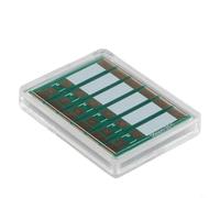 Oniissy Placa de calibración de resistencia estándar de cuatro terminales para pruebas de medidor de miliohm, 6 valores de resistencia (0.5-1000 mΩ), herramienta de calibración de alto ohmiómetro para