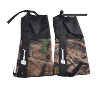 Oniissy Polainas de serpiente para montañismo al aire libre, fundas impermeables resistentes al desgaste con diseño de camuflaje, tela Oxford y forro de poliéster 210T, parte superior de 44 cm