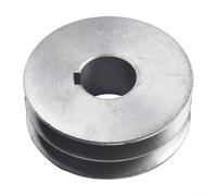 Oniissy Polea de correa en V Tipo A Polea de doble ranura Motor Accesorio de herramienta eléctrica de hierro fundido de diámetro de hierro fundido, Polea de hierro fundido de doble ranura Polea de