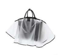 Oniissy Poncho-Bolso impermeable Poncho-Bolso impermeable EVA protector de lluvia, bolso ligero para bolsas de mano, camping, viajes (rectangular)