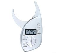 Oniissy Probador portátil de la grasa de la piel 0-50mm Rango de medición Pantalla LCD Atlético Mujeres/Hombres Cuerpo Herramientas Kit de Monitoreo, Analizador de Pliegues de Piel