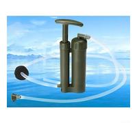 Oniissy Purificador de agua portátil para camping con filtración 0.1 para patógenos y eliminación en aventuras al aire libre, compatible con varias fuentes de agua