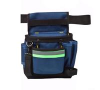 Oniissy Riñonera portátil, bolsa de herramientas para electricistas, tela Oxford 600D, bolsa de cintura con múltiples bolsillos, cinturón ajustable, bolsa de herramientas para electricista, amplio