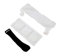 Oniissy Soporte de escritorio para JBL Flip 4/FLip 5/Flip 6, soporte acrílico para altavoces de escritorio, soporte de mesa para altavoces cilíndricos (transparente)