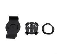 Oniissy Soporte de reloj para Fenix 3 5X 5XPlus 6X 7X, compatible con Fenix8-43mm/47mm/51mm, 20mm 22mm 26mm manillar para soporte de bicicleta, soporte ABS negro con bandas de goma (26mm)